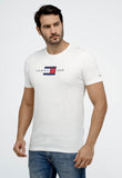 Camiseta Tommy Hilfiger Logo Central