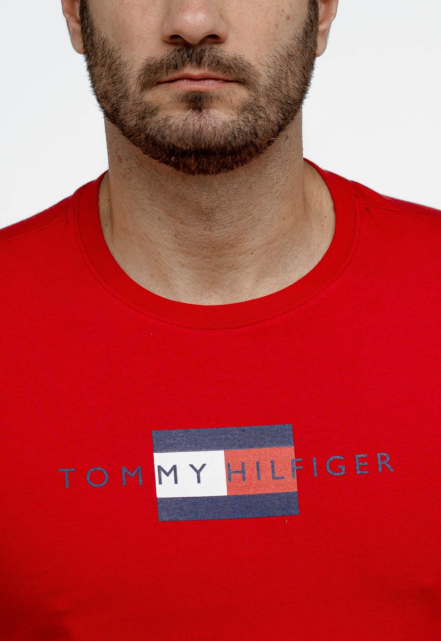 Camiseta Tommy Hilfiger Logo Central