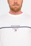 Camiseta Tommy Hilfiger Logo Central Established