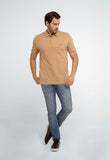Polo Masculina Tommy Hilfiger Básica Logo Interno