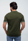 Polo Masculina Tommy Hilfiger Básica Logo Interno