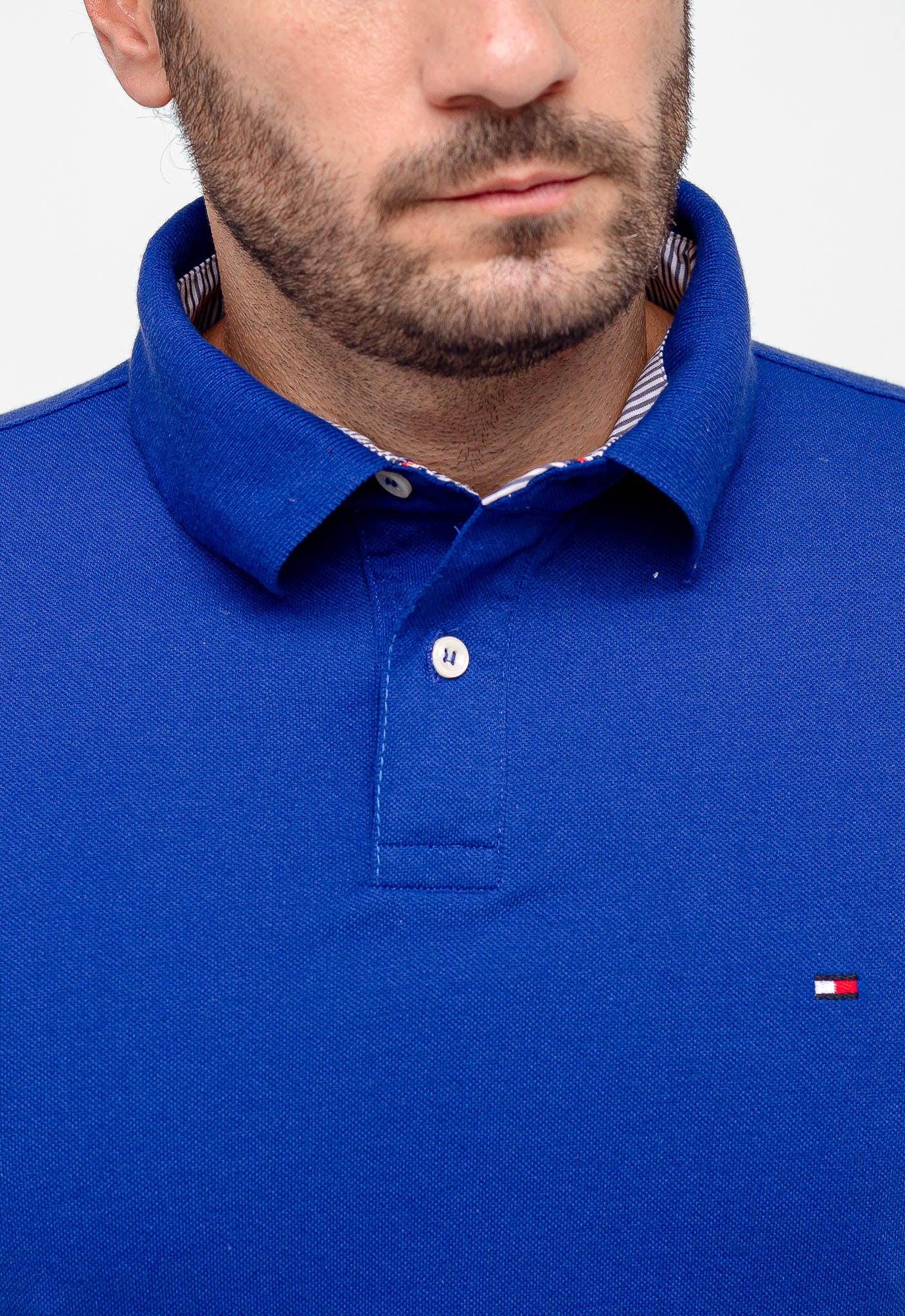 Polo Masculina Tommy Hilfiger Regular Fit - Sale.
