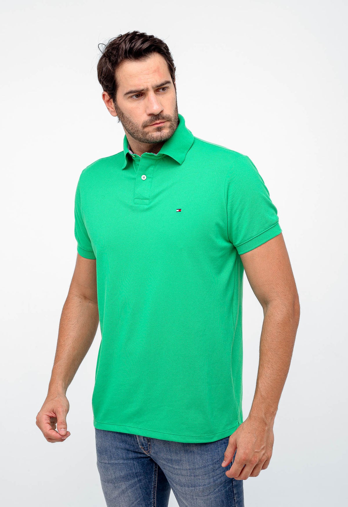Polo Masculina Tommy Hilfiger Regular Fit - Live