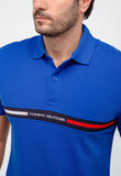 Polo Masculina Tommy Hilfiger Logo Faixa Peito