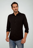 Camisa Dom Henrico Manga Longa Regular Poliéster