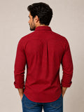 Camisa RL Manga Longa Xadrez Vermelho