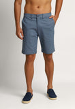 Bermuda Dom Henrico Azul Mescla Comfort