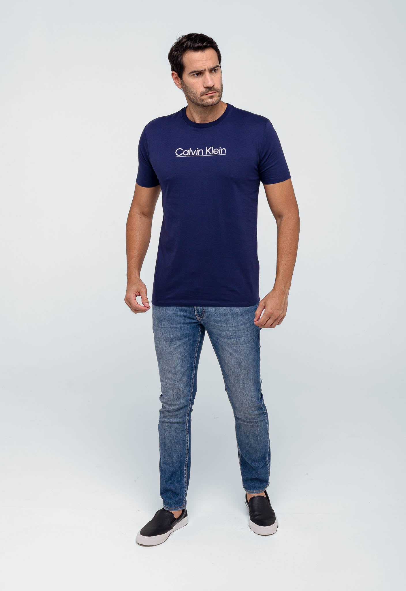 Camiseta Calvin Klein Logo Central