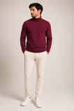 Cacharrel Zip Off Manga Longa Gola Alta Marsala - LIVE