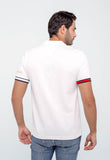 Polo Masculina Tommy Hilfiger com Logo Bordado no Braço