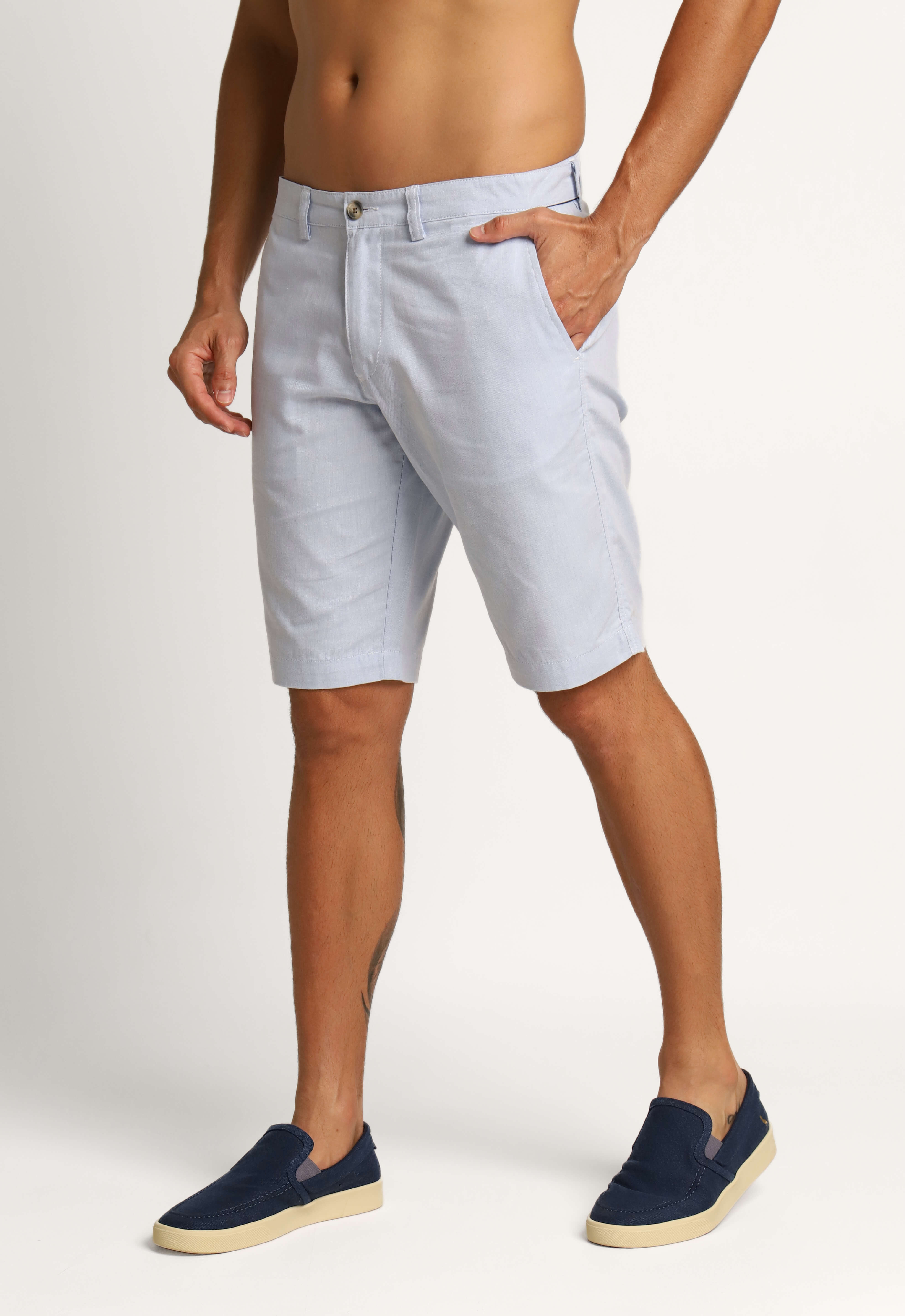 Bermuda Masculina Kanzo em Sarja com Moovexx