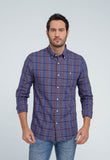 Camisa Ralph Lauren ML Custom Fit Xadrez.