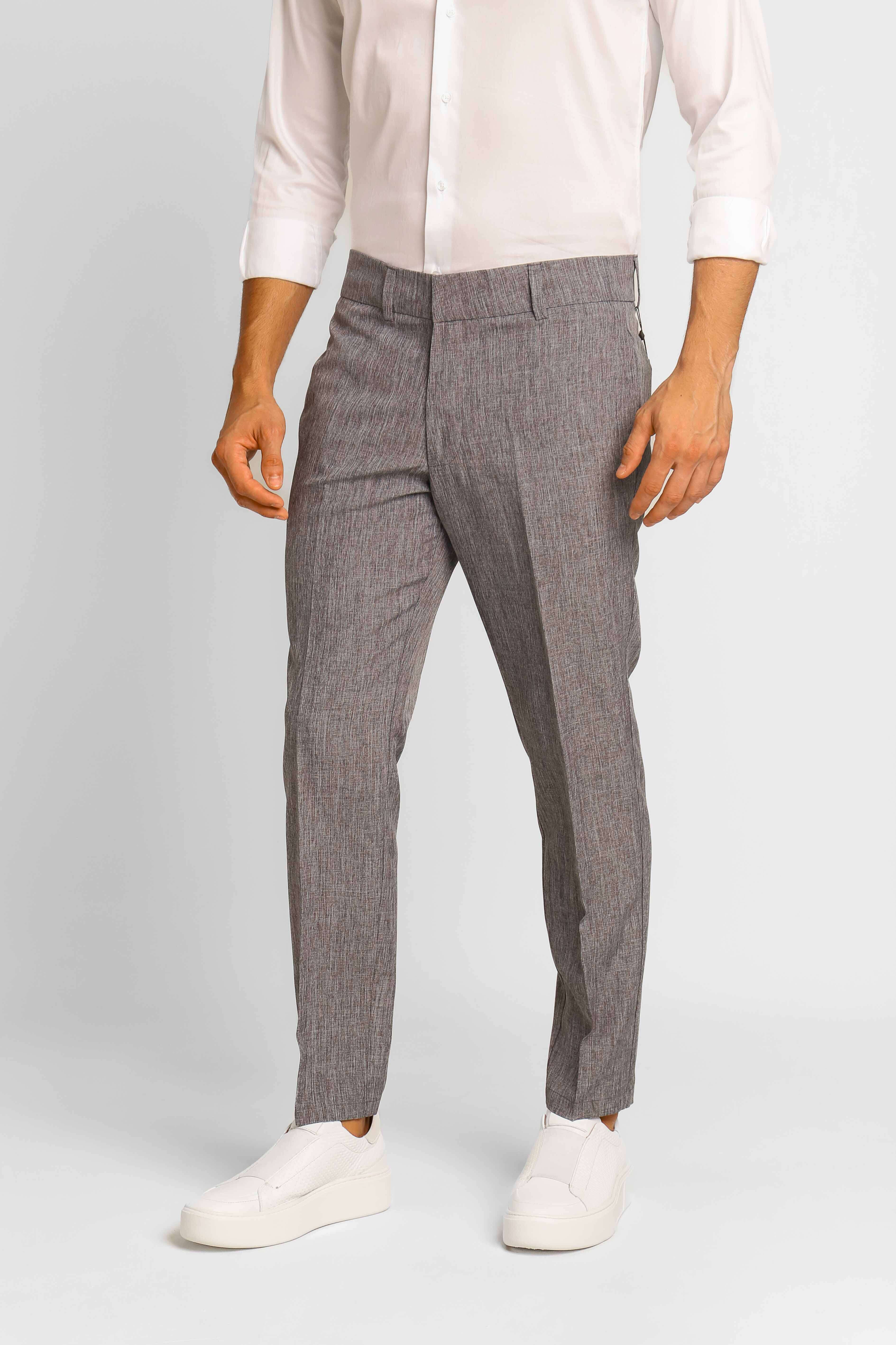 Calça Masculina Dom Henrico Alfaiataria Tallin com Botão Invisível