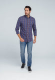 Camisa Ralph Lauren ML Custom Fit Xadrez.