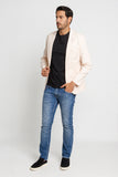 Blazer Zip Off Bolso Fontal 30410 Rosa Bebe