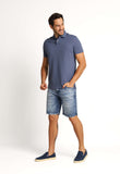 Bermuda Ellus Jeans Dark Sea Elastic Et Zetex