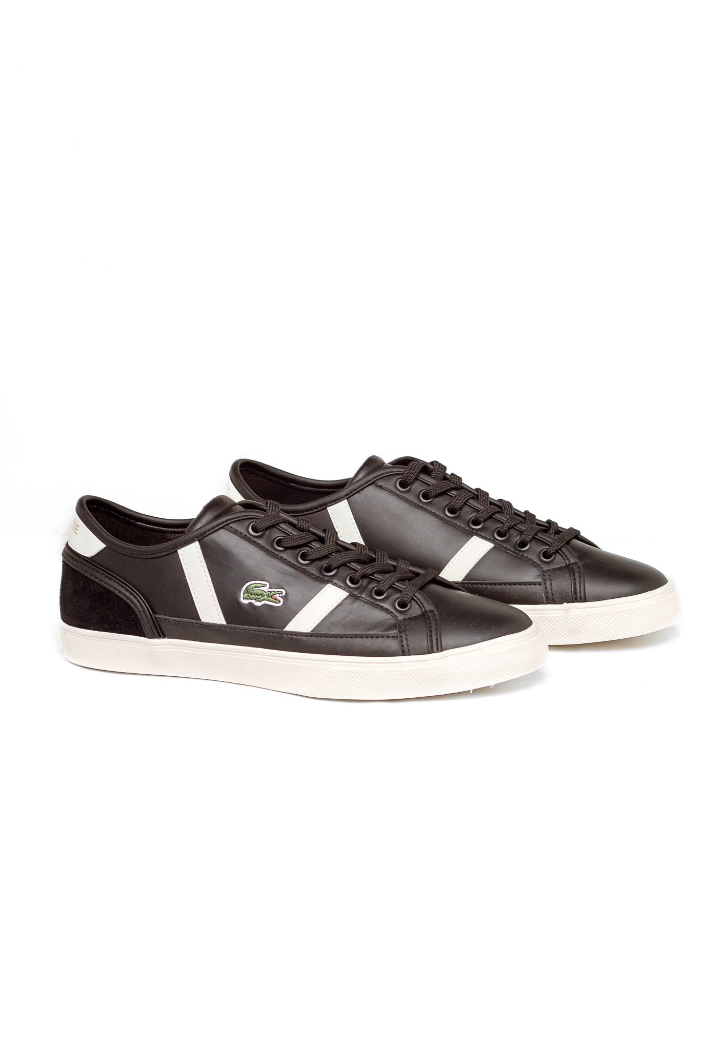 Tênis Lacoste Couro Sideline Preto