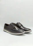 Sapato Dom Henrico 176089 Derby Napa Romana Preta