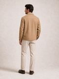 Jaqueta Masculina Suede Elegance Dom Henrico 2 Bolsos