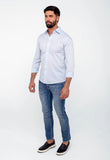 Camisa Manga Longa Slim Fit Scavo Elegance