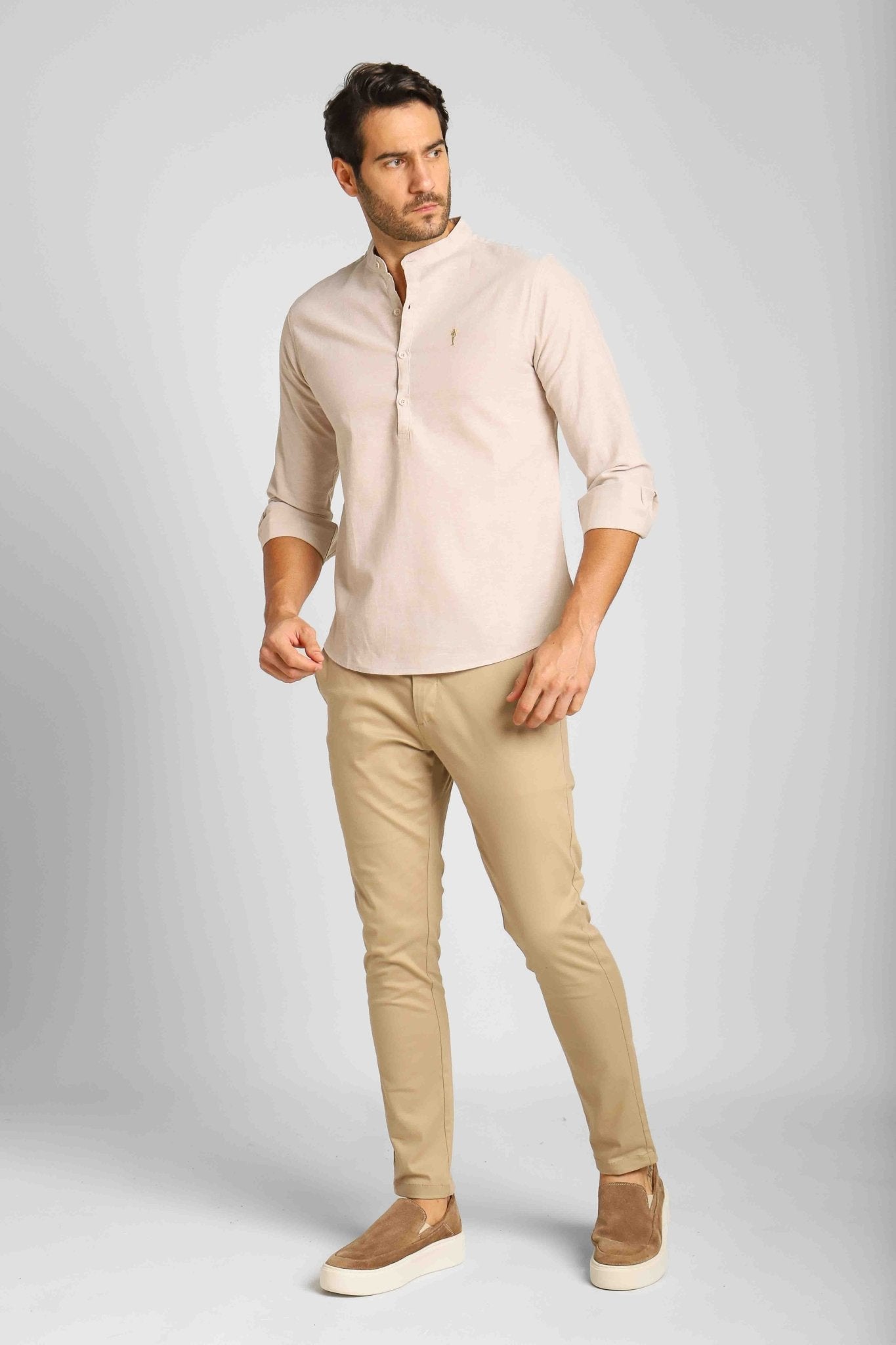 Bata Zip Off Gola Padre Linho Areia - Henri Store