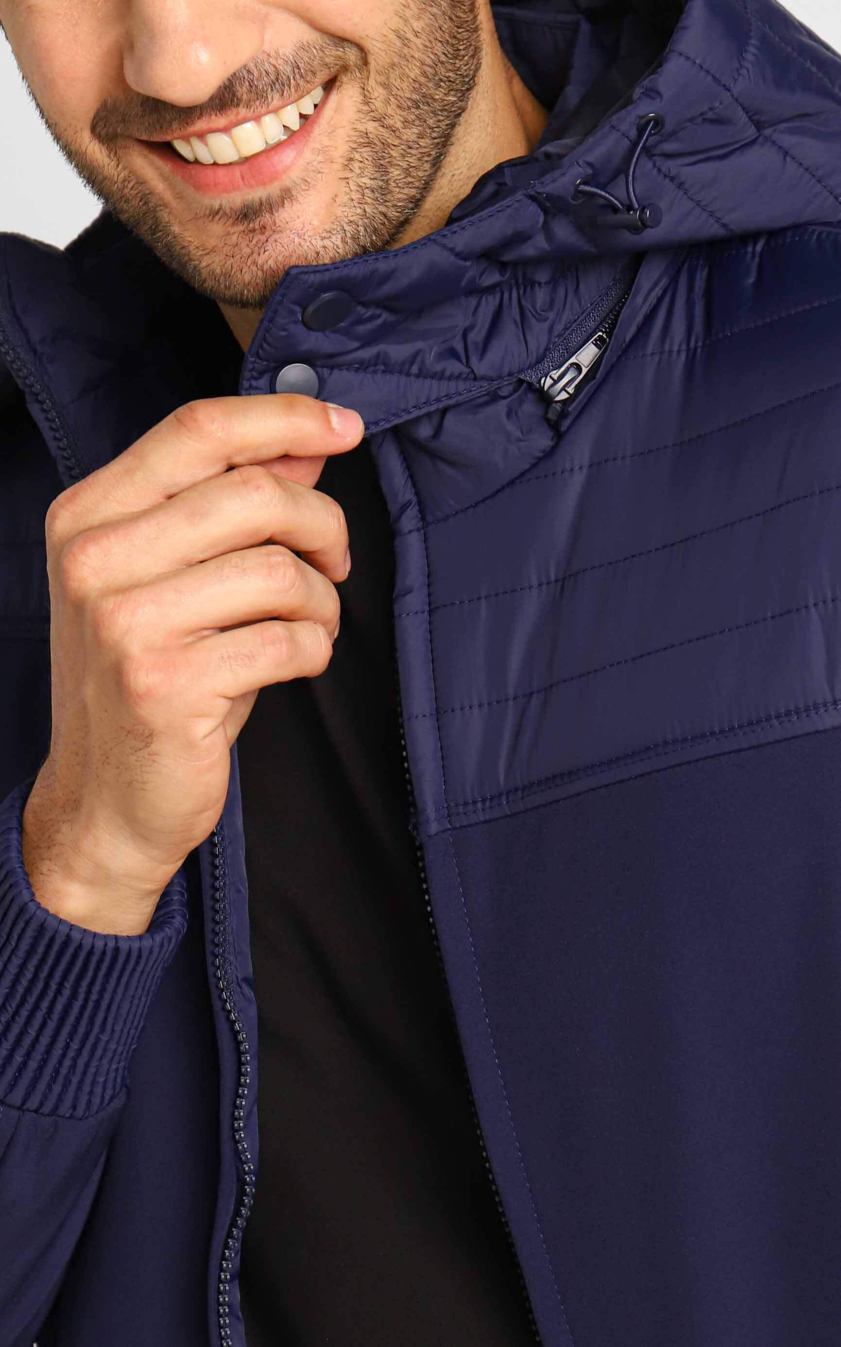Jaqueta Dom Henrico Cotton Touch C/ Capuz