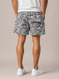 Bermuda Booq Banho Curta Pixado Branco - Henri Store