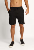 Bermuda Calvin Klein em Moletom Preta - Henri Store
