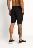 Bermuda Calvin Klein em Moletom Preta - Henri Store