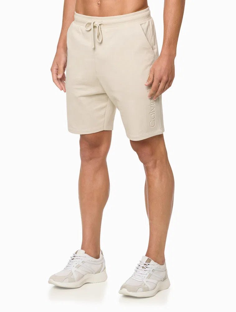 Bermuda Calvin Klein Logo Debossing Areia - Henri Store