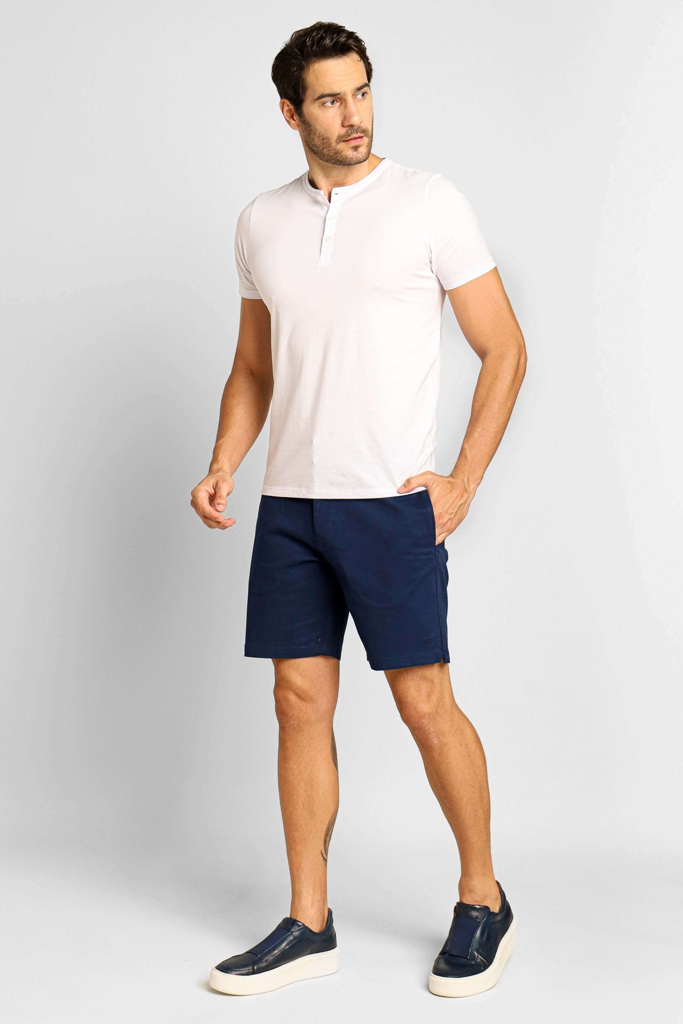 Bermuda Dom Henrico Alfaiataria com Ajuste - Henri Store