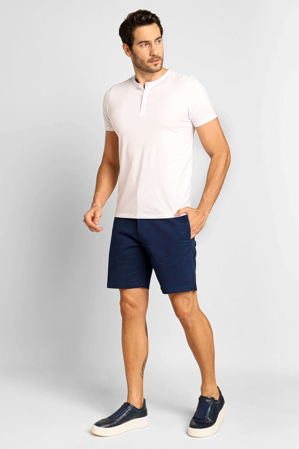 Bermuda Dom Henrico Alfaiataria com Ajuste - Henri Store