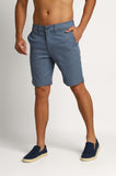 Bermuda Dom Henrico Azul Mescla Comfort - Henri Store