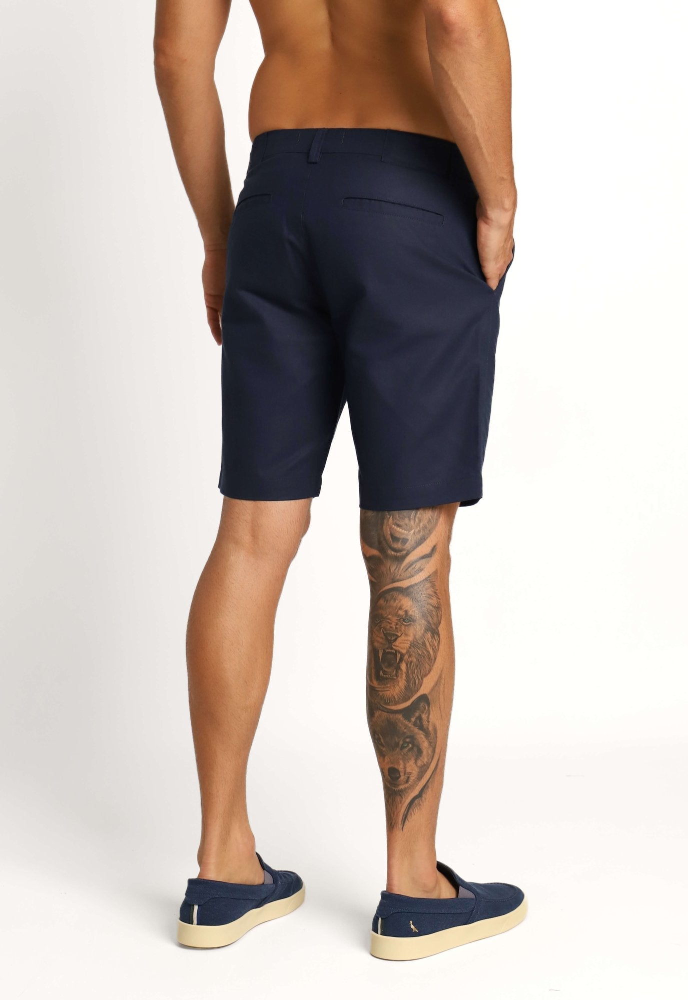 Bermuda Dom Henrico Linho Essential - Henri Store