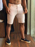Bermuda Dom Henrico Linho Rosa - Henri Store