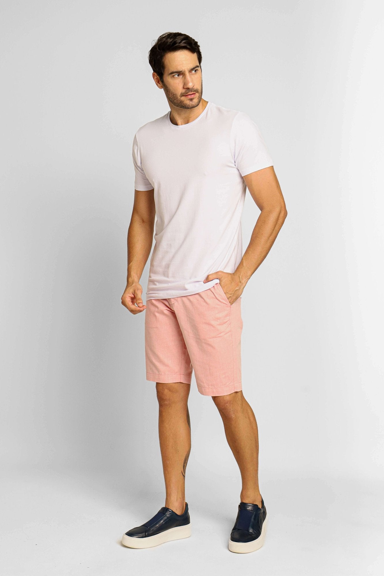 Bermuda Dom Henrico Moovex em Sarja - Henri Store