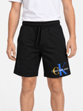 Bermuda Infantil Calvin Klein Jeans Reissue Colorful em Moletom - Henri Store