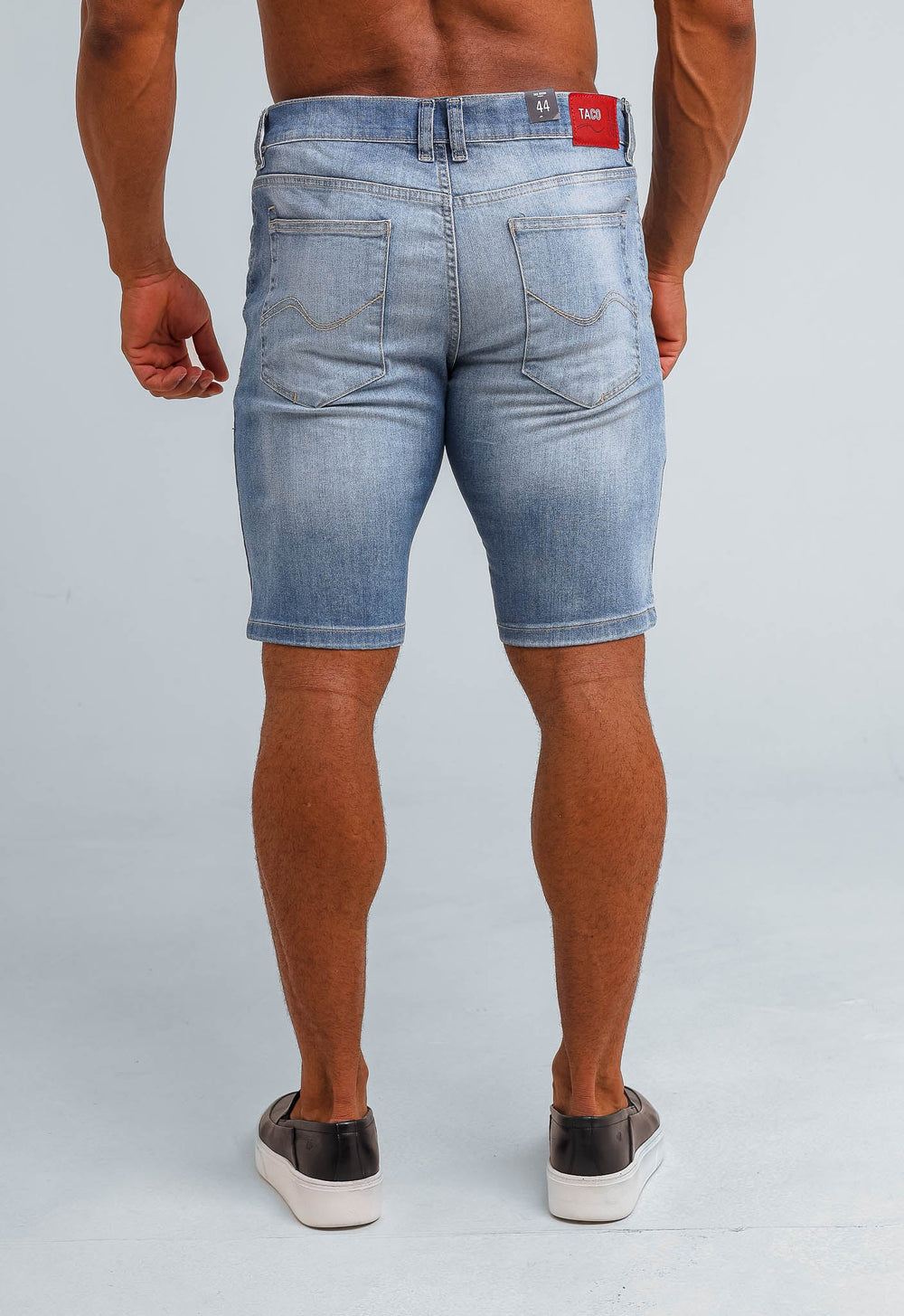 Bermuda Jeans Masculina Taco Denim Claro - Henri Store