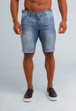 Bermuda Jeans Masculina Taco Denim Claro - Henri Store