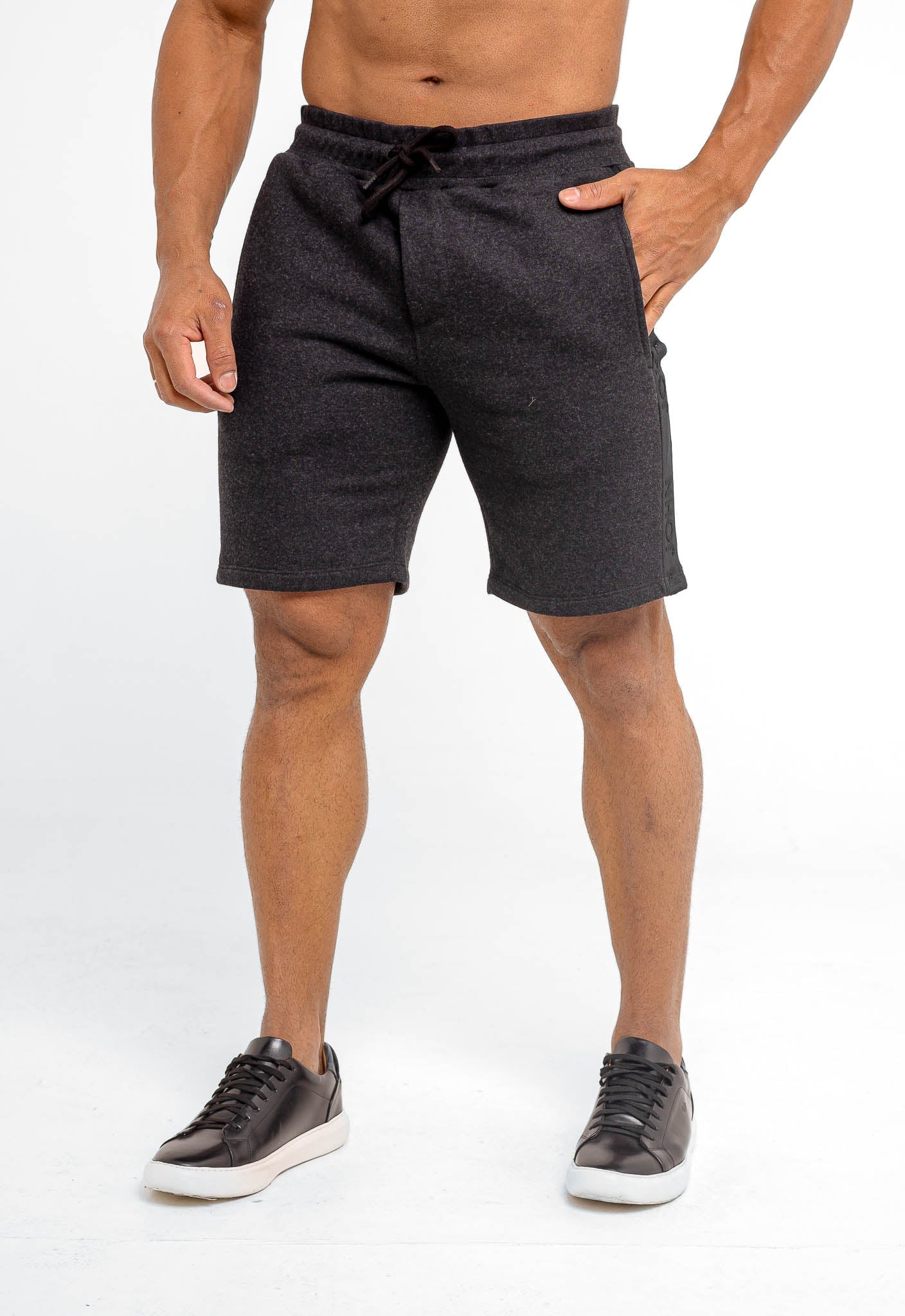 Bermuda John John em Moletom com Faixa Lateral - Henri Store