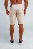 Bermuda John John London Sand em Sarja Bege - Henri Store