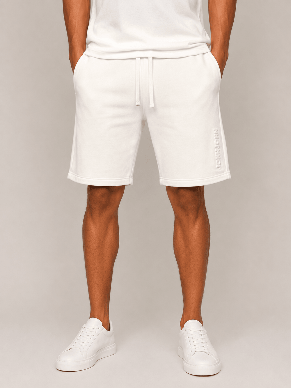 Bermuda John John Moletom Embossed - Henri Store