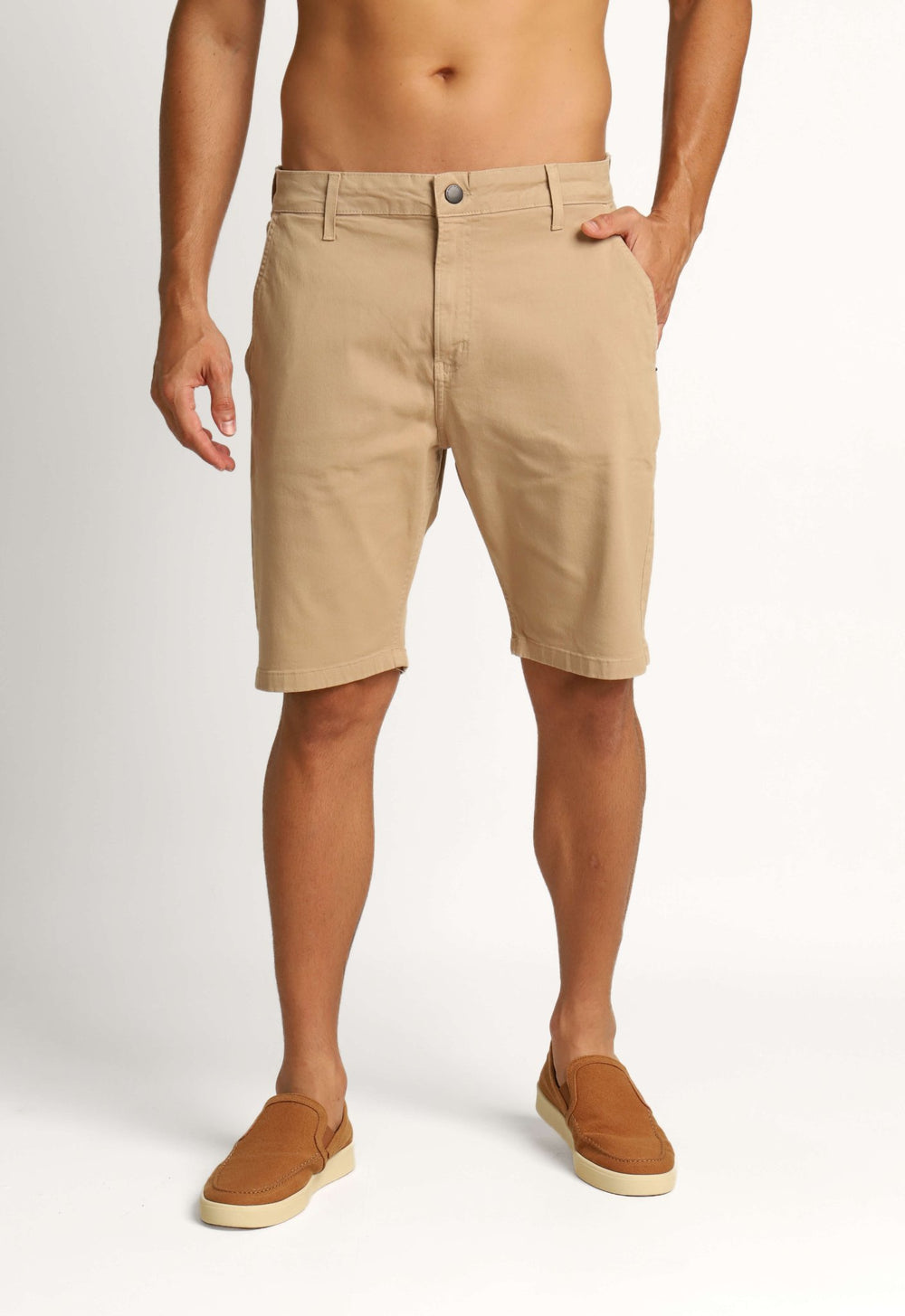 Bermuda John John Straight Alasca Cáqui - Henri Store