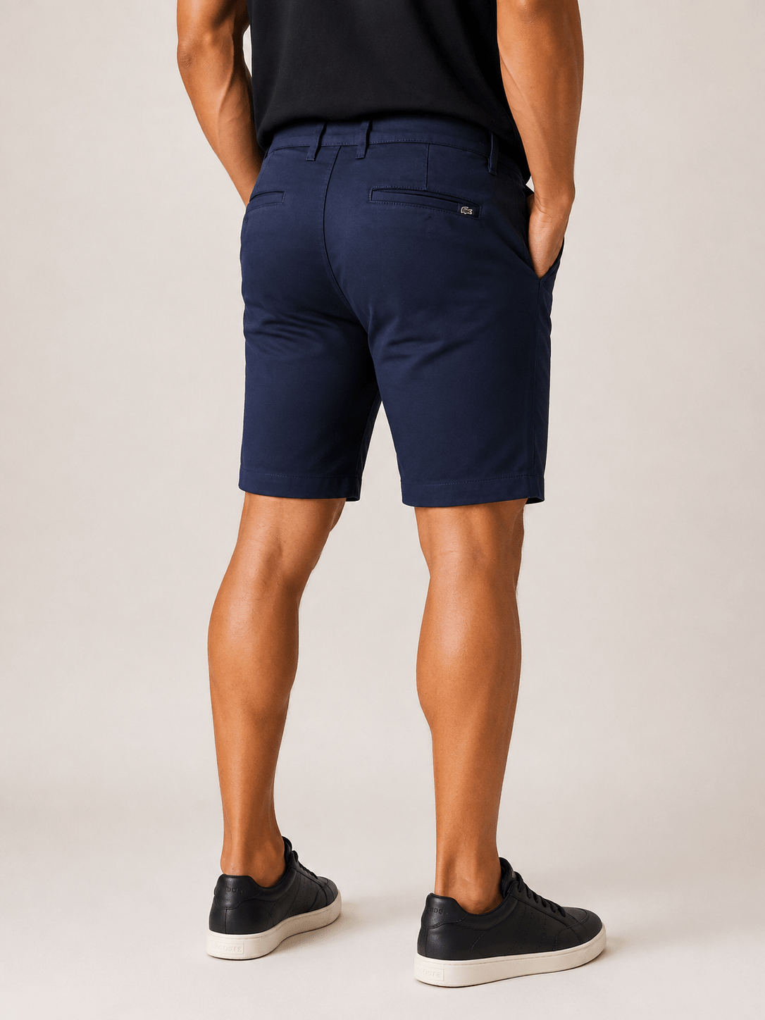 Bermuda Lacoste Marinho Regular Fit - Henri Store