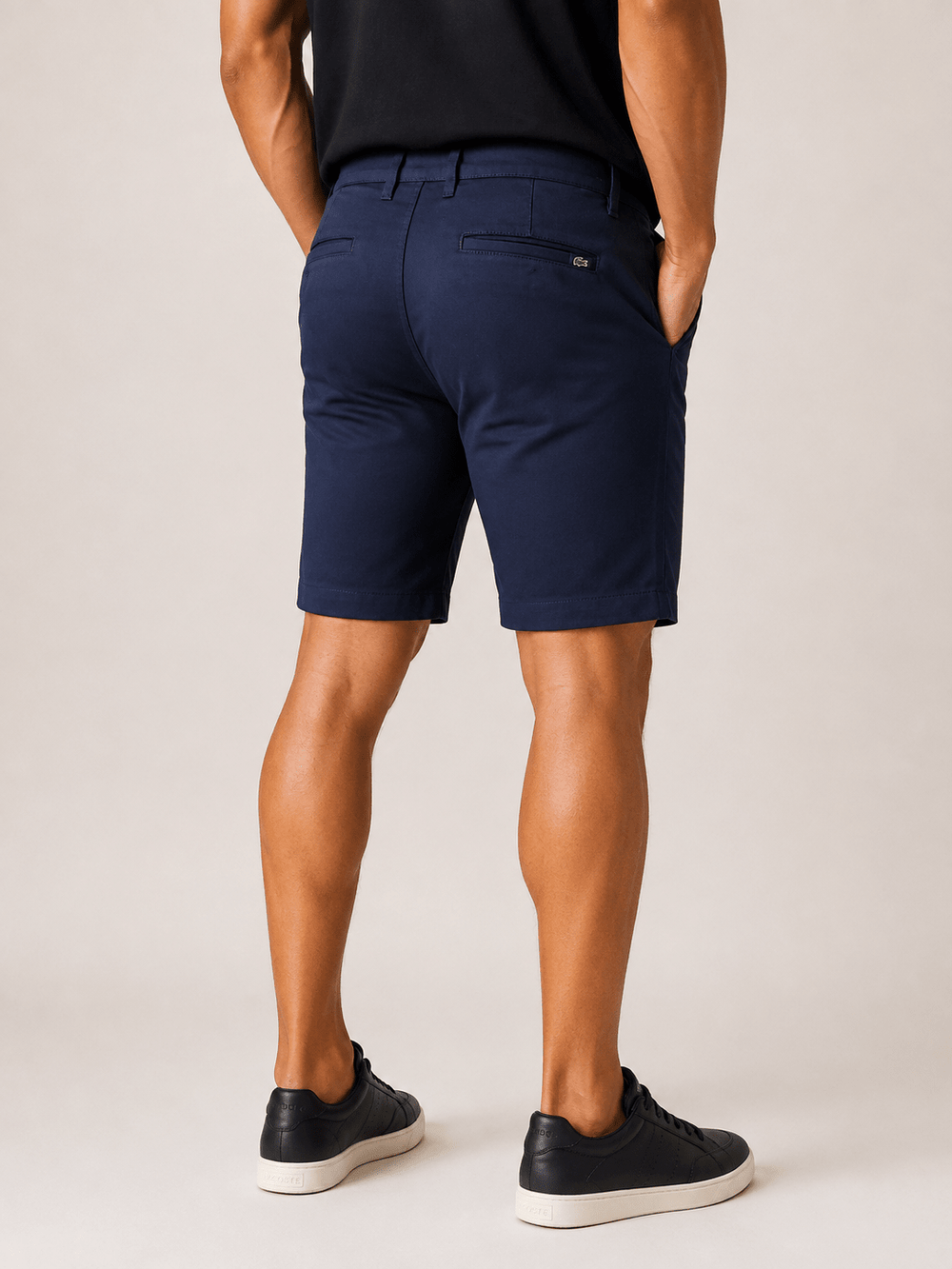 Bermuda Lacoste Marinho Regular Fit - Henri Store