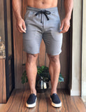 Bermuda Masculina Eleven em Moletom com Recortes Laterais - Henri Store