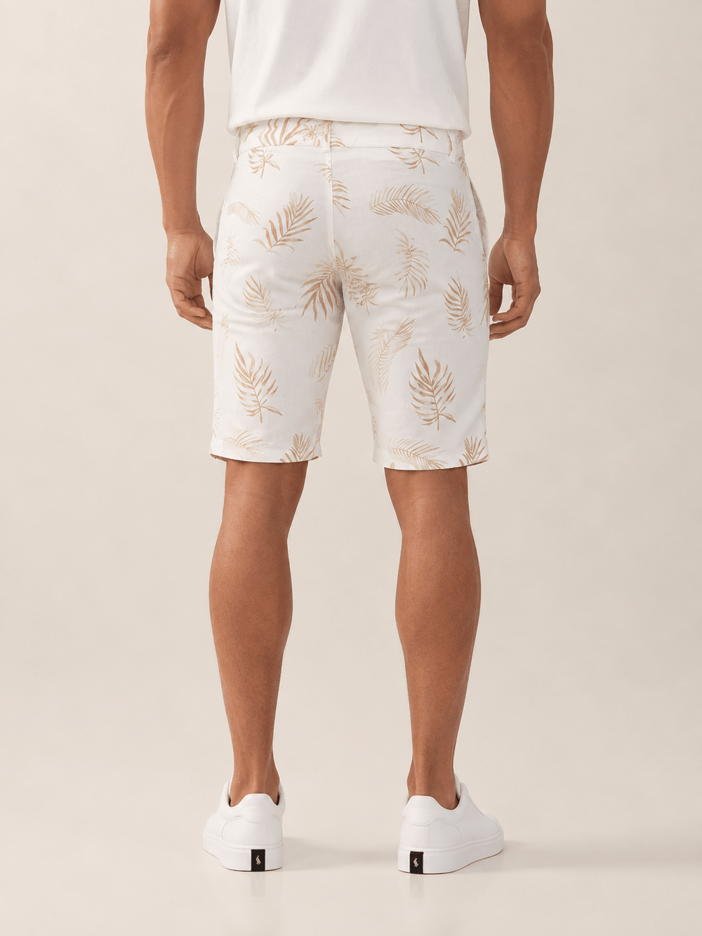 Bermuda Masculina Eleven White Vibes Off White - Henri Store