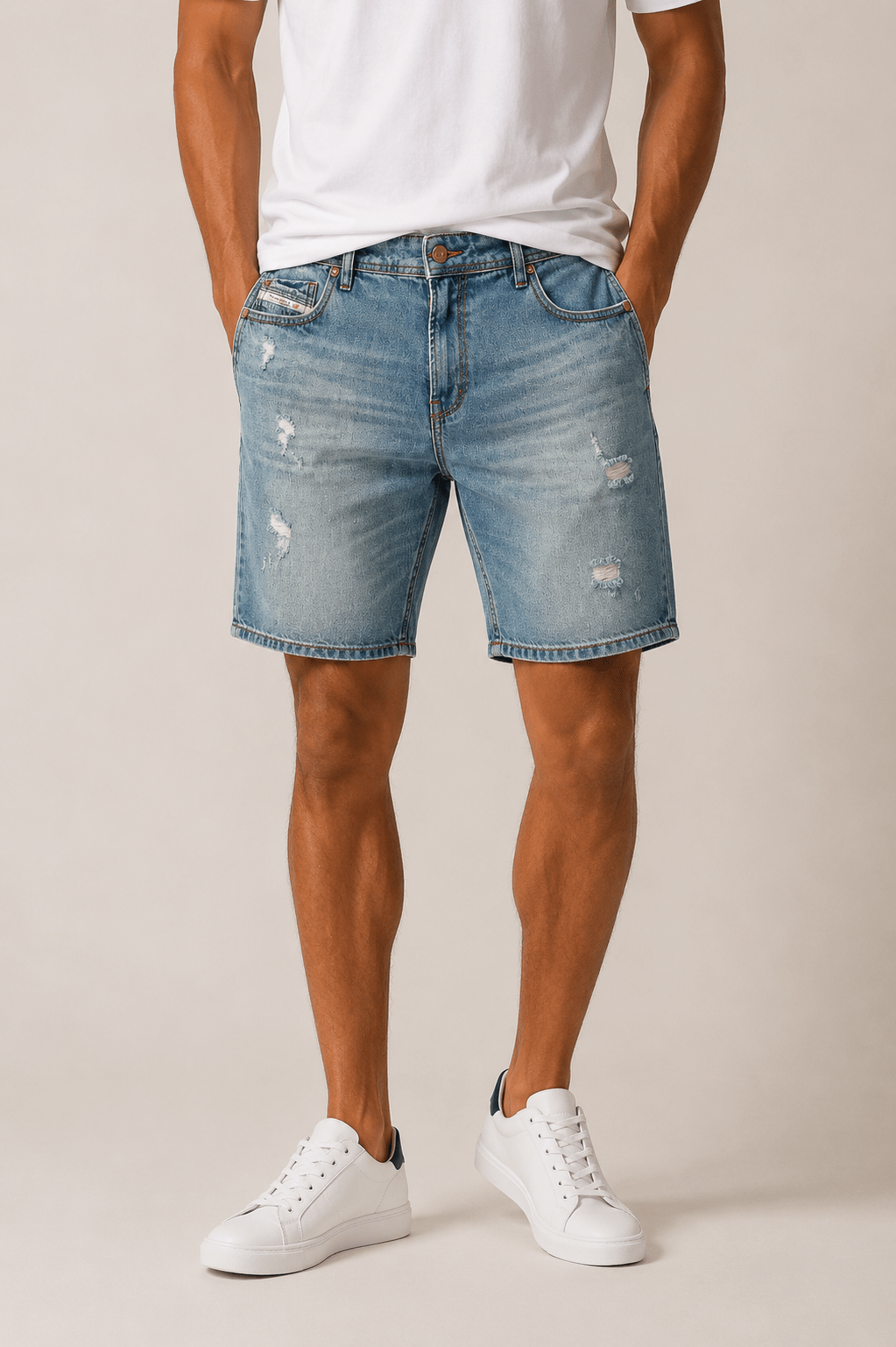 Bermuda Masculina Jeans Diesel - Henri Store