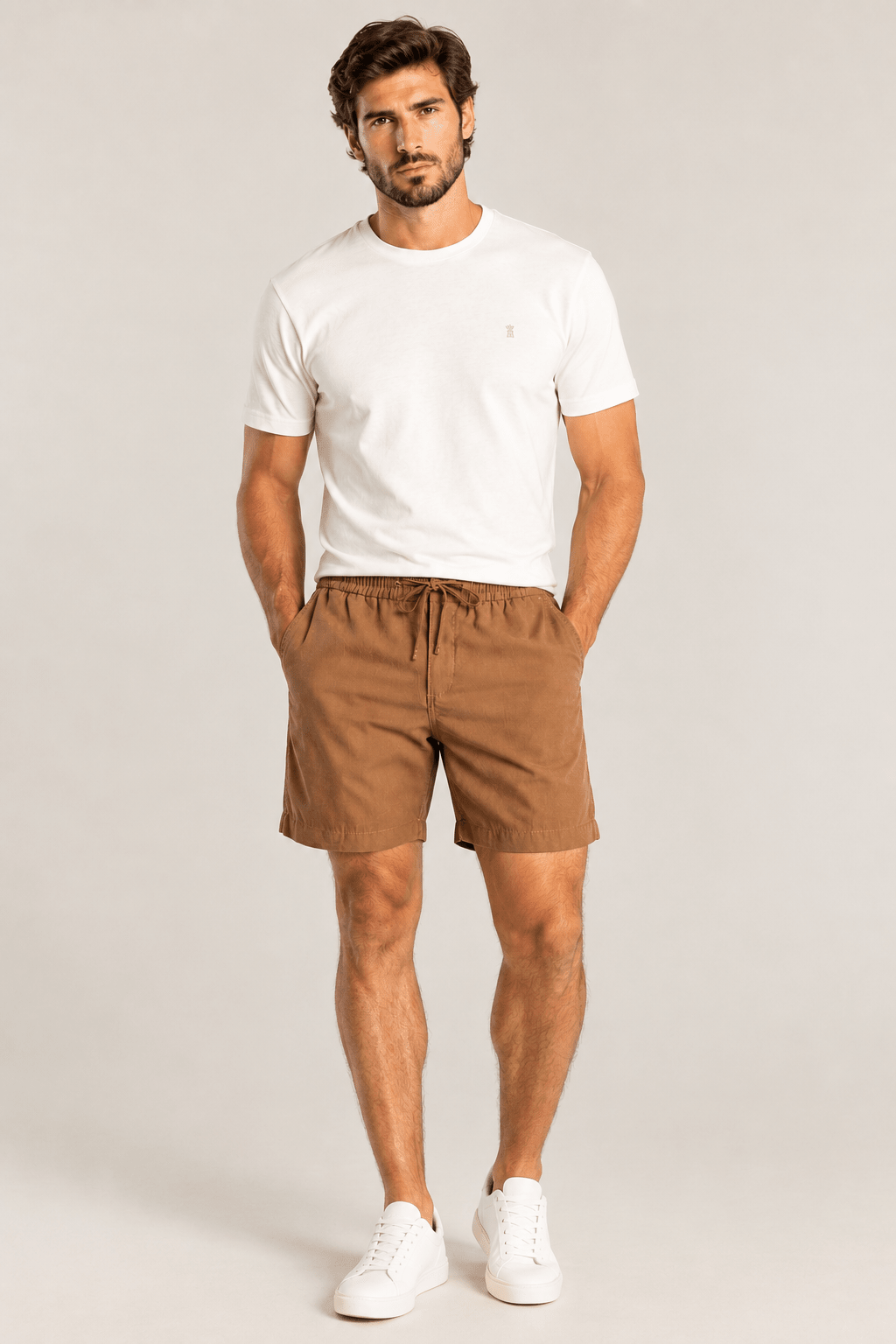 Bermuda Sergio K Elástico Lyocel - Henri Store
