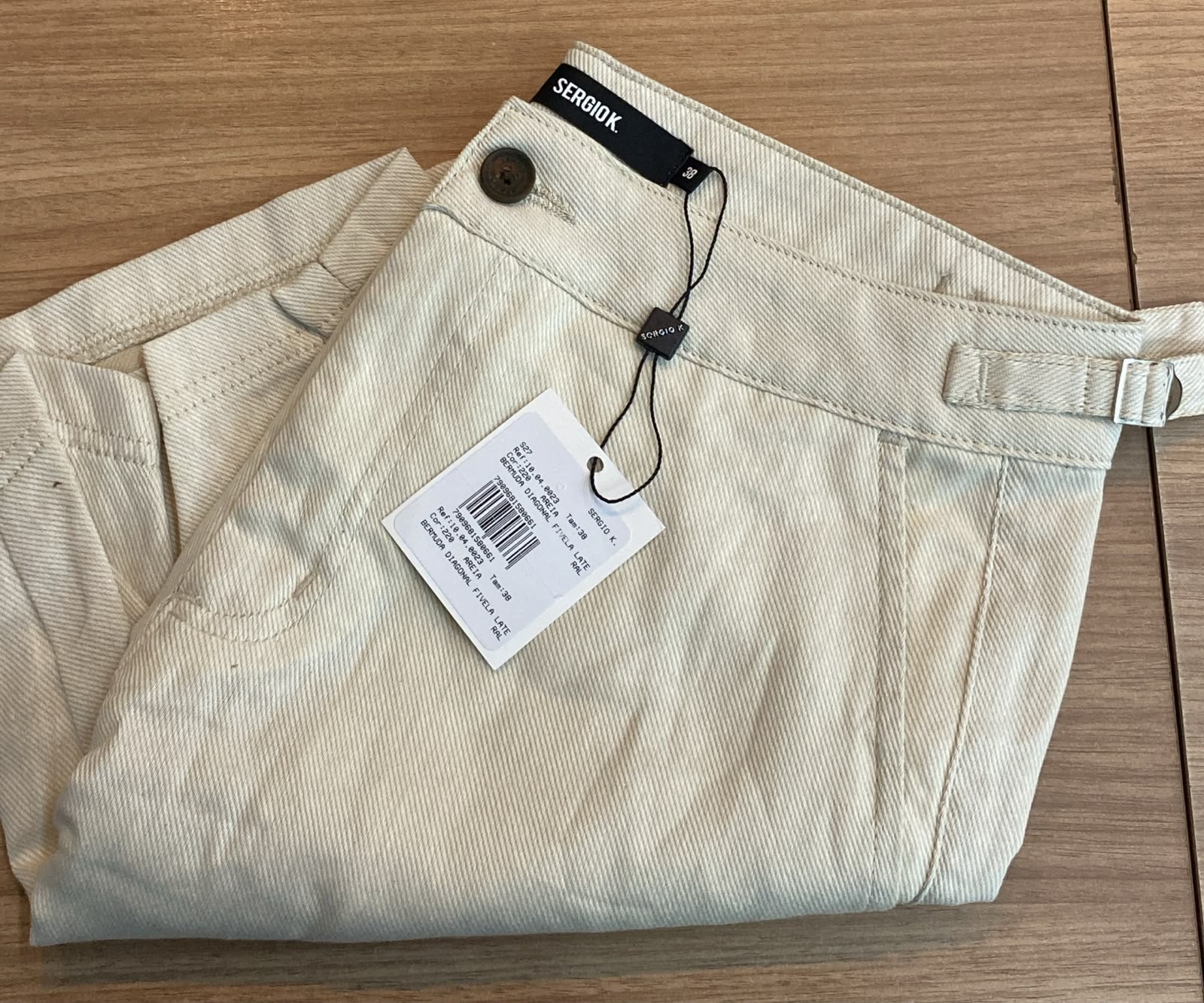 Bermuda Sergio K Fivela Lateral - Henri Store
